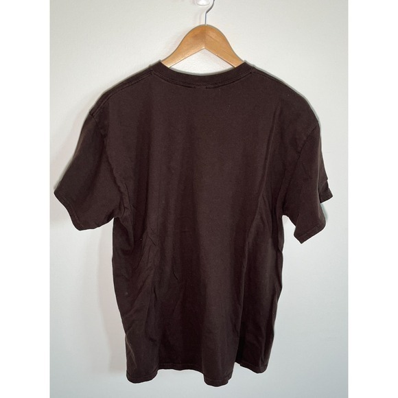 Sabrina Carpenter Womens Graphic T Shirt Large Chocolate Brown Y2K Band Tee - Picture 4 of 7